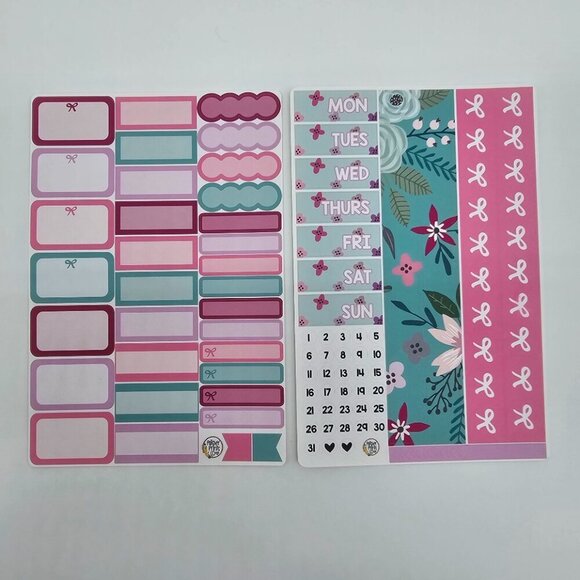 Planner Sticker De-Stash - 2 Sets - 17 Pieces - Picture 12 of 13